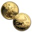4-Coin Proof American Gold Eagle Set (Random Year, w/Box & COA)