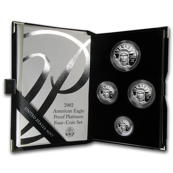 4-Coin Proof Platinum Eagle Set (Random Year, w/Box & COA) 4-Coin Proof Platinum Eagle Set (Random Year, w/Box & COA)