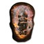 4 oz Copper Skull - MK Barz & Bullion (Poured)