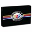 4 oz NASCAR 75th Double Sided Colorized Silver Bar