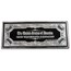 4 oz Silver Bar - $1,000 Bill
