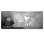 4 oz Silver Bar - 2013 $100 Bill (W/Box & COA)
