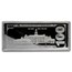 4 oz Silver Bar - 2016 $100 Bill (w/Box & COA)