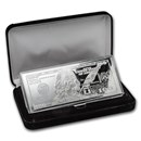 4 oz Silver Bar - 2016 $100 Bill (w/Box & COA)
