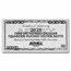 4 oz Silver Bar - 2025 $100 Bill (w/Box & COA)