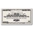 4 oz Silver Bar - 2026 $100 Bill (w/Box & COA)