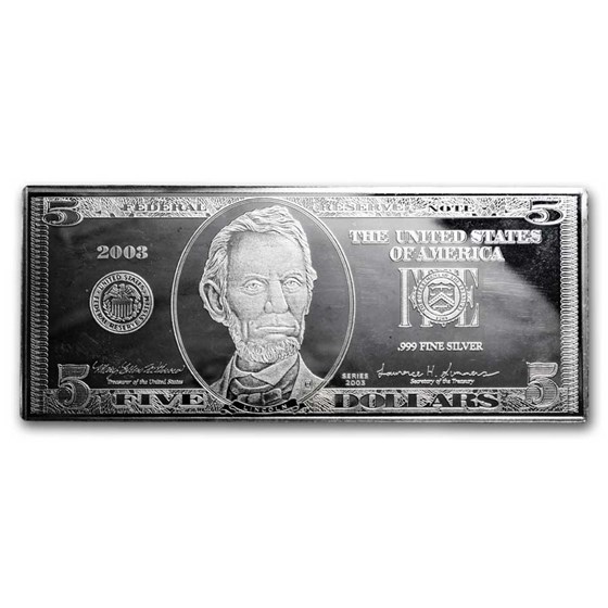 4 oz Silver Bar - Secondary Market