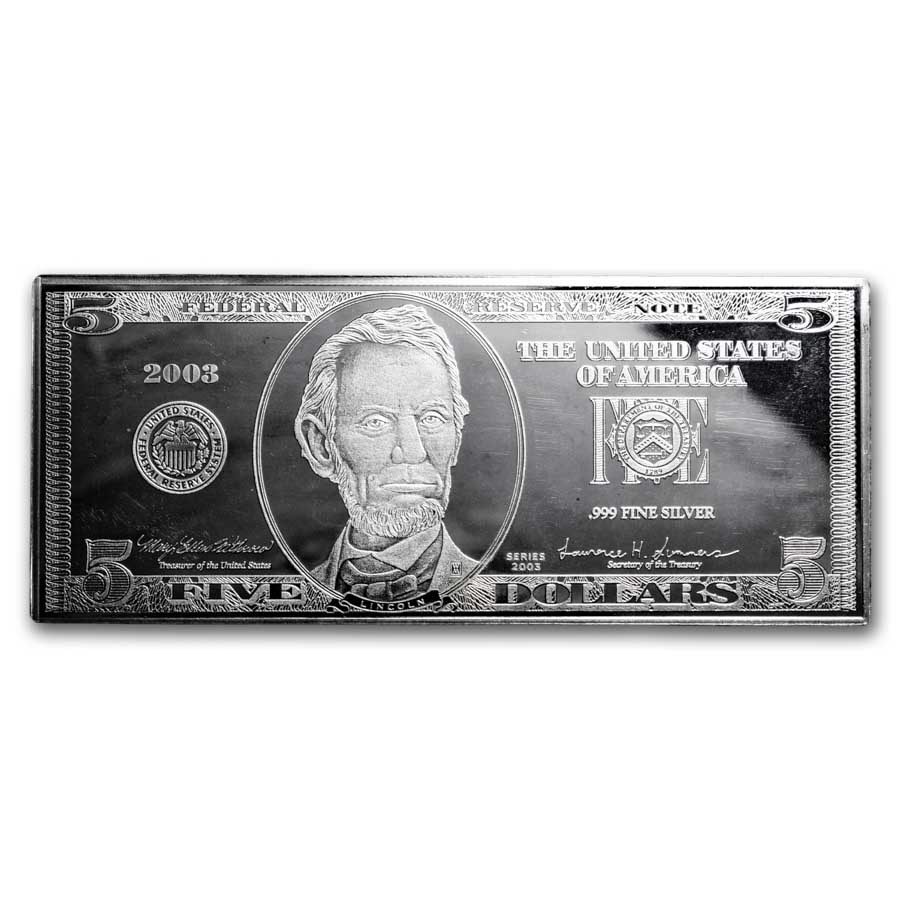 4 oz Silver Bar - Secondary Market