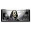 4 oz Silver Colorized Bar - 2019 $100 Bill (w/Box & COA)