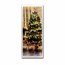 4 oz Silver Colorized Bar - Christmas Tree (Vertical, w/Box)