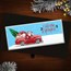 4 oz Silver Colorized Bar - Farm Truck Santa (w/Box)