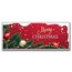 4 oz Silver Colorized Bar - Garland "Merry Christmas" (w/Box)