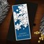4 oz Silver Colorized Bar - Happy Holidays (Vertical, w/Box)