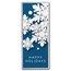 4 oz Silver Colorized Bar - Happy Holidays (Vertical, w/Box)