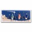 4 oz Silver Colorized Bar - Nativity and Three Wise Men (w/Box)