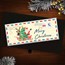 4 oz Silver Colorized Bar - Postcard "Merry Christmas" (w/Box)