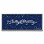 4 oz Silver Colorized Bar - Silver Shimmer Nativity Scene (w/Box)