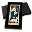 4 oz Silver Colorized Bar - The Savior is Born Nativity (w/Box)