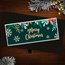 4 oz Silver Colorized Bar - Whimsical "Merry Christmas" (w/Box)