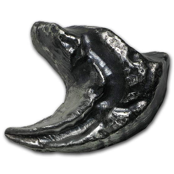 4 oz Silver - MK Barz & Bullion (3D Dinosaur Tooth) 4 oz Silver - MK Barz & Bullion (3D Dinosaur Tooth)