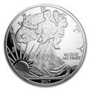 4 oz Silver Round - 2017 Silver Eagle (w/Box & COA)