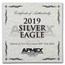 4 oz Silver Round - 2019 Silver Eagle (w/Box & COA)