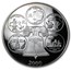 4 oz Silver Round - 50 Statehood Quarters (Random States)