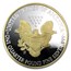 4 oz Silver Round - American Silver Eagle (Gilded)