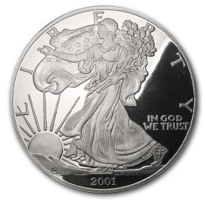 4 oz Silver Round - American Silver Eagle (Replica)
