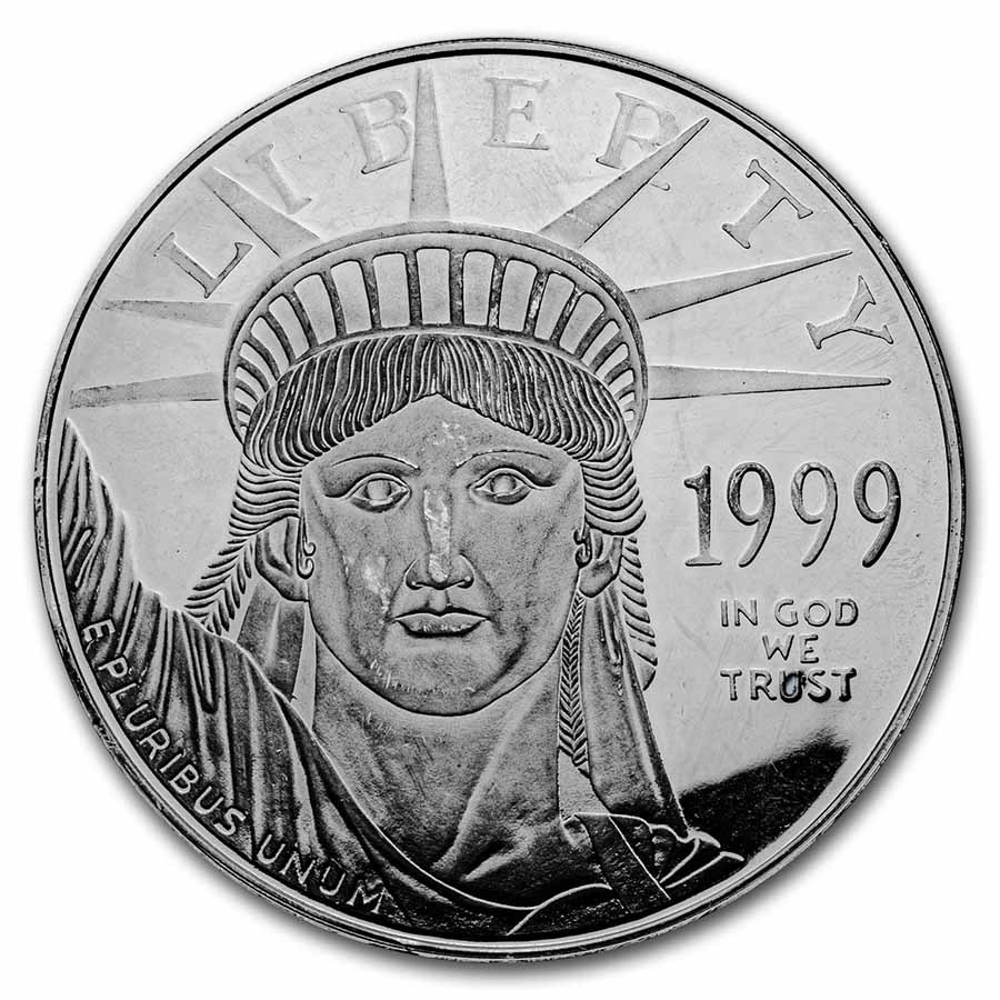 Buy 4 oz Silver Round Platinum Eagle Replica APMEX