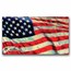 4 x 1 oz Silver Bar American Revolution Masterpiece Collector Set