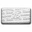 40 gram Silver Wafer BAZOOKA® Joe Replica - 75th Anniversary