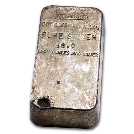46.0 oz Silver Bar - Don Casey Company 46.0 oz Silver Bar - Don Casey Company