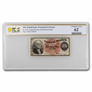 4th Issue Fractional - 25 Cents CU-62 PCGS (Fr#1301) Details