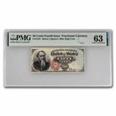 4th Issue Fractional Curr 50 Cents Stanton CH CU-63 PMG (Fr#1376)