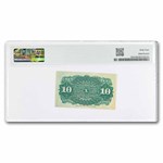 4th Issue Fractional Currency 10 Cents CU-64 PMG (Fr#1261)