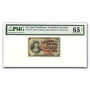 4th Issue Fractional Currency 10 Cents CU-65 EPQ PMG (Fr#1261)