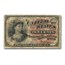 4th Issue Fractional Currency 10 Cents Fine (Fr#1258)