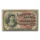 4th Issue Fractional Currency 10 Cents VF (Fr#1258)