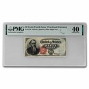 4th Issue Fractional Currency 50 Cents Stanton XF40 PMG (Fr#1376)