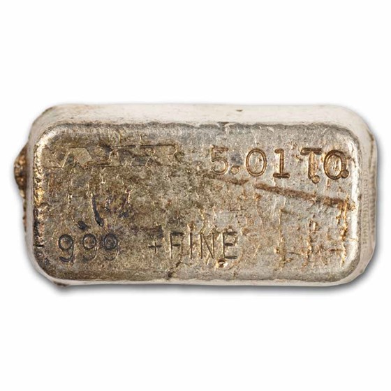 5.01 oz Silver Bar - WSR (Western States Refining)