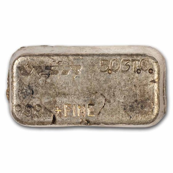 5.03 oz Silver Bar - WSR (Western States Refining)