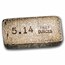 5.14 oz Silver Bar - 1st American (Lot 1151)