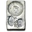5.18 oz Silver Bar - Hong Kong & Shanghai Specie Office