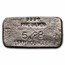 5.28 oz Silver Bar - Rarities Mint (Poured)