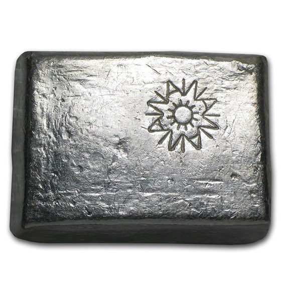 5.77 oz Silver Bar - A W Smelter 5.77 oz Silver Bar - A W Smelter