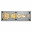 5-Coin Liberty Gold Type Set (Almost Uncirculated)