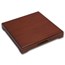 5 coin Wood Presentation Box - Fits Up to 40 mm