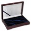 5 coin Wood Presentation Box - Silver/Gold Eagle Sets