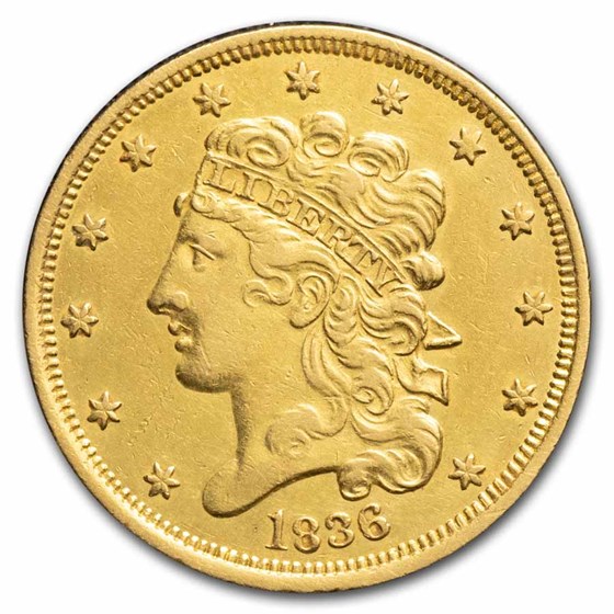 $5 Gold Classic Head Half Eagle AU Details (Cleaned) $5 Gold Classic Head Half Eagle AU Details (Cleaned)